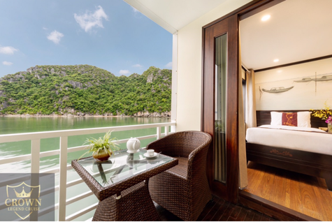 Crown Legend Cruise balcony