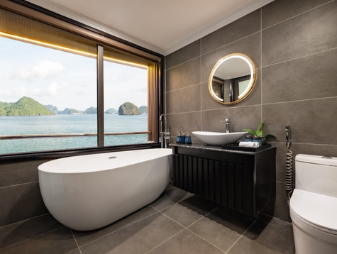 Doria cruise bathroom