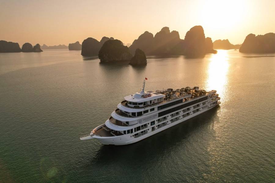 Embark on a luxury overnight cruise